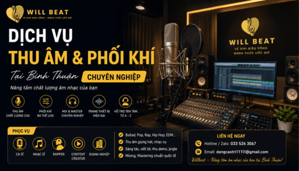 Dịch Vụ Thu Âm Và Phối Khí Tại Bình Thuận Chuyên Nghiệp