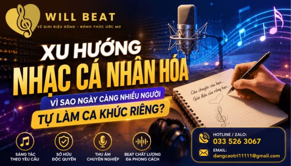 Xu hướng nhạc cá nhân hóa | Vì sao ngày càng nhiều người tự làm ca khúc riêng?